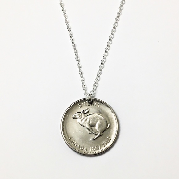 Vintage 1967 Centennial Necklace—Queen Elizabeth—Stamped “925” 18-inch chain - Picture 1 of 5